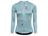 Jersey de Ciclismo M/L Mujer Lock Blue Haze